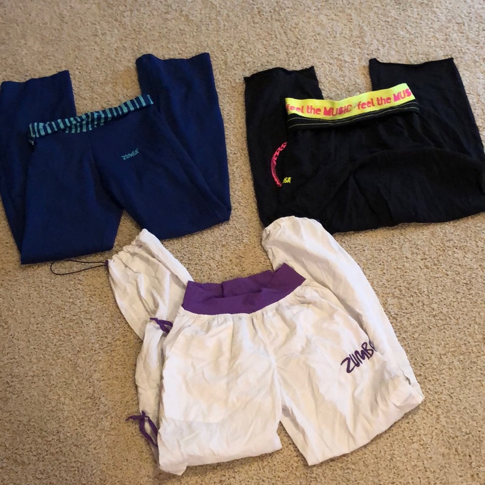 Zumba medium bottom lot bundle